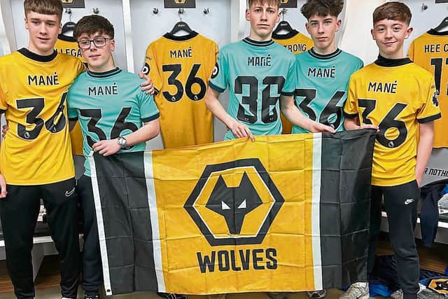 Limavady Youths enjoy trip of a lifetime to Premier League team Wolves
