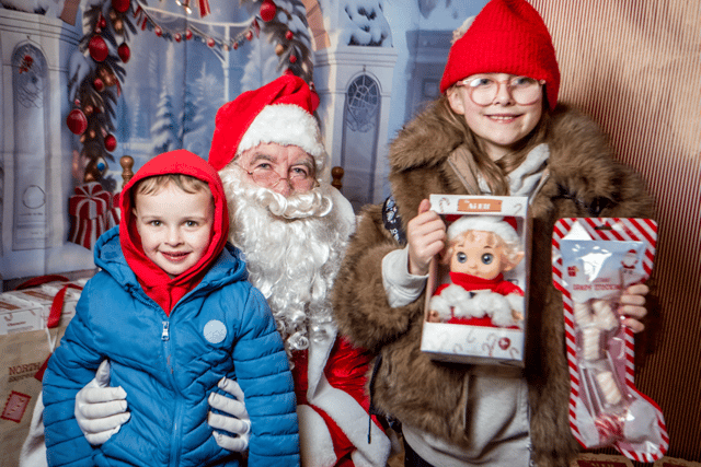 “That’s when I thought: ‘Why don’t we create a sensory Santa Grotto right here at our home?’ Gerry and I discussed it, and we agreed quite quickly to press ahead with it. We spent a bit of money buying the lights, decorations, and turning our shed into Santa’s Grotto, and that’s how it came to be. It felt too special not to share this experience with other families, so I posted about it on Facebook and have been inundated with bookings since!”