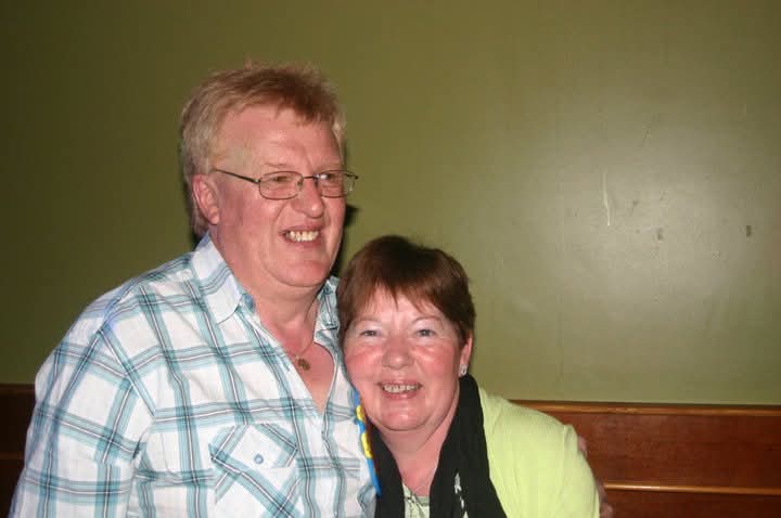 Peter and Wife Eileen at his 60th birthday party