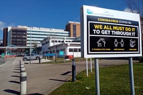 Over 300 staff members at Altnagelvin Hospital are self-isolating because of coronavirus