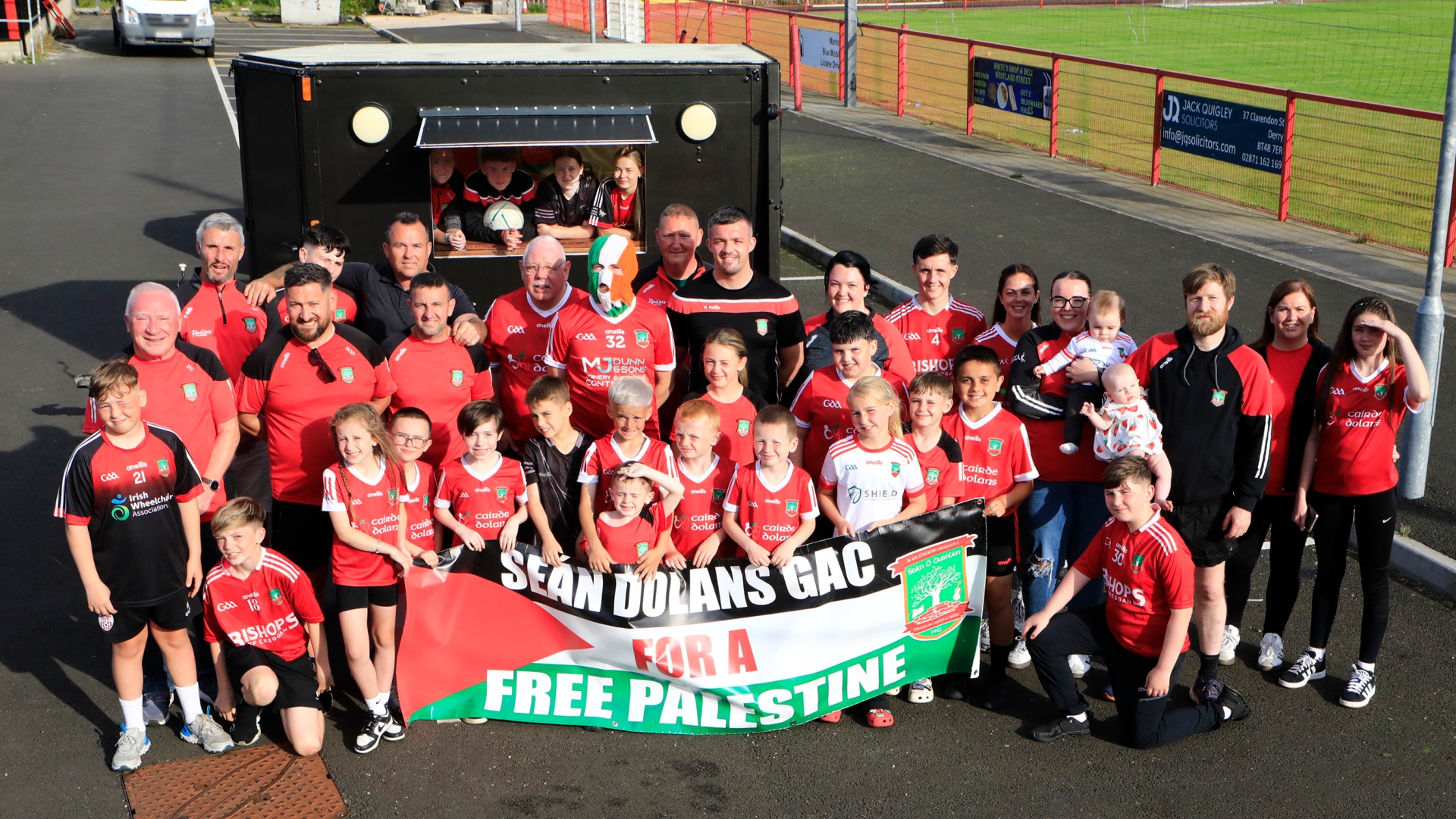 Kneecap star Ó Dochartaigh gives back to his boyhood club Sean Dolan's