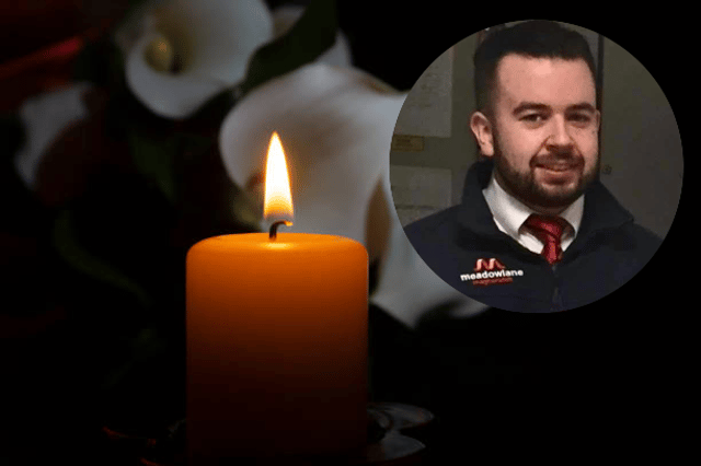 TJ Cudden (inset) was well known in the Magherafelt area having worked as a security guard in the local shopping centre.