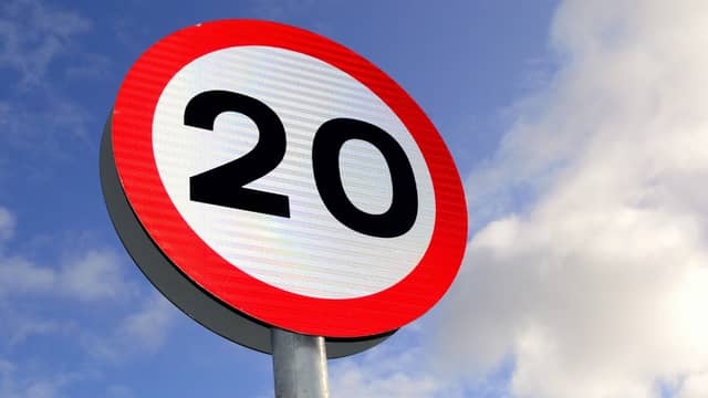 The speed limit outside four local schools is set to be reduced to 20mph.