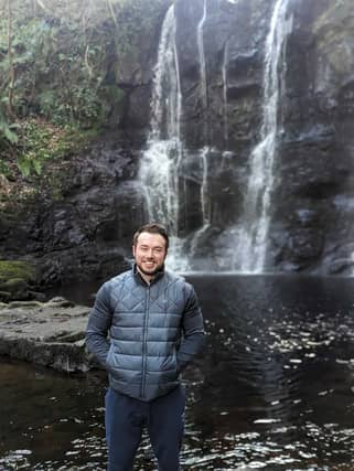 Stuart Cargill from Derry, founder of quackr
