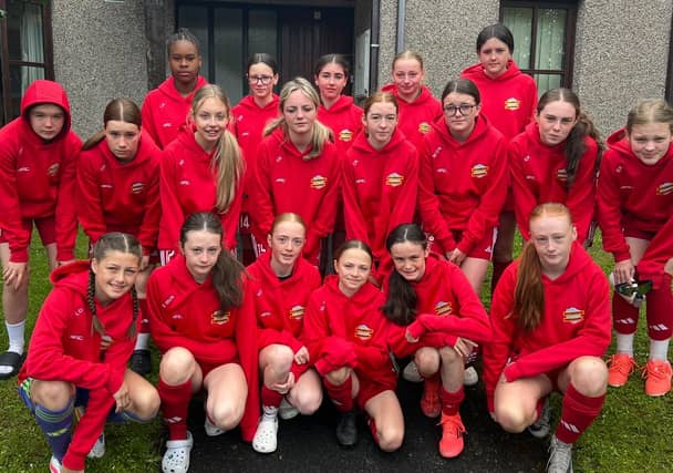 The D&D U14 squad who travelled to Limerick to participate in this year's Gaynor Cup.