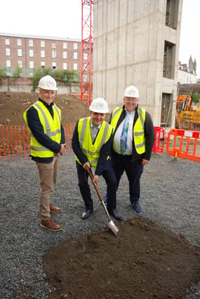 The project, spearheaded by Ark Housing, was officially launched by the newly elected Mayor of Derry City & Strabane District Council Ruairi McHugh