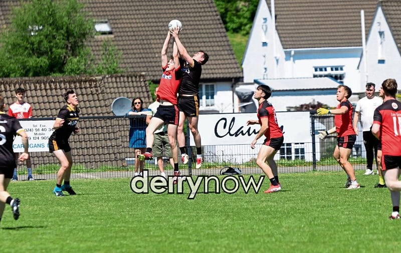 IN PICTURES: Doire Colmcille battle back for a point against Lissan in ...