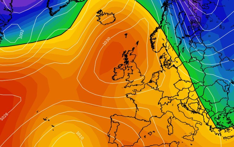 High temperatures and dry spell on the horizon following showery ...