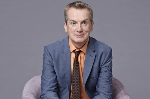 Comedy legend Frank Skinner who will make his only Northern Ireland appearance on June 27.