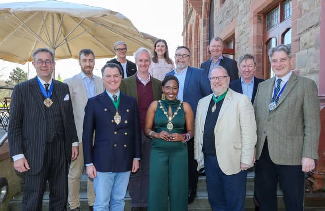 The delegation included senior representatives from The Fishmongers Company, The Salters’ Company, The Ironmongers’ Company and The Drapers’ Company led by Governor Alderman Vincent Keaveny, CBE.