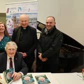 Andrew Forster, Bishop of Derry and Raphoe, Cat Brogan, Churches Trust, Rev Good, Donal McKeown, Bishop of Derry, Rev Stephen Skuce District Superintendent, NW District, Methodist Church in Ireland.
