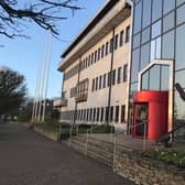 Derry City and Strabane District Council's headquarters at Strand Road.