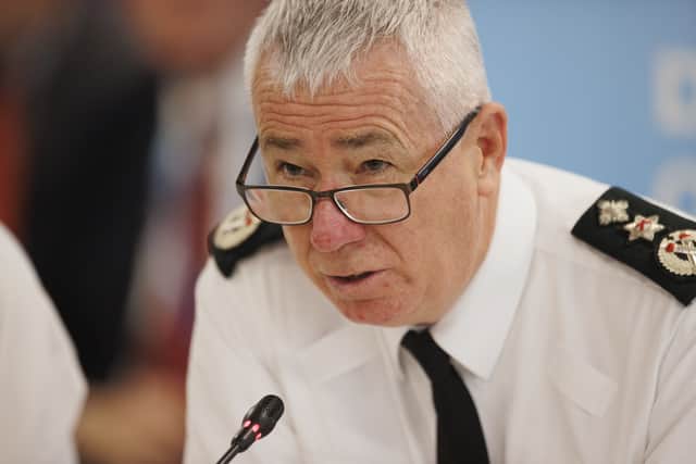 The chief constable has expressed concern at the current officer number of 6,300, saying he has 4,500 “deployable” officers, once sickness absence and duty restrictions are taken into account, and wants to see numbers rise to 7,000.