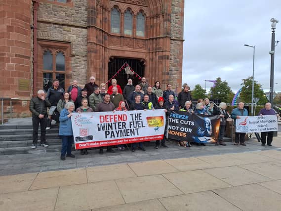 Defend the winter fuel payment protest at Guildhall