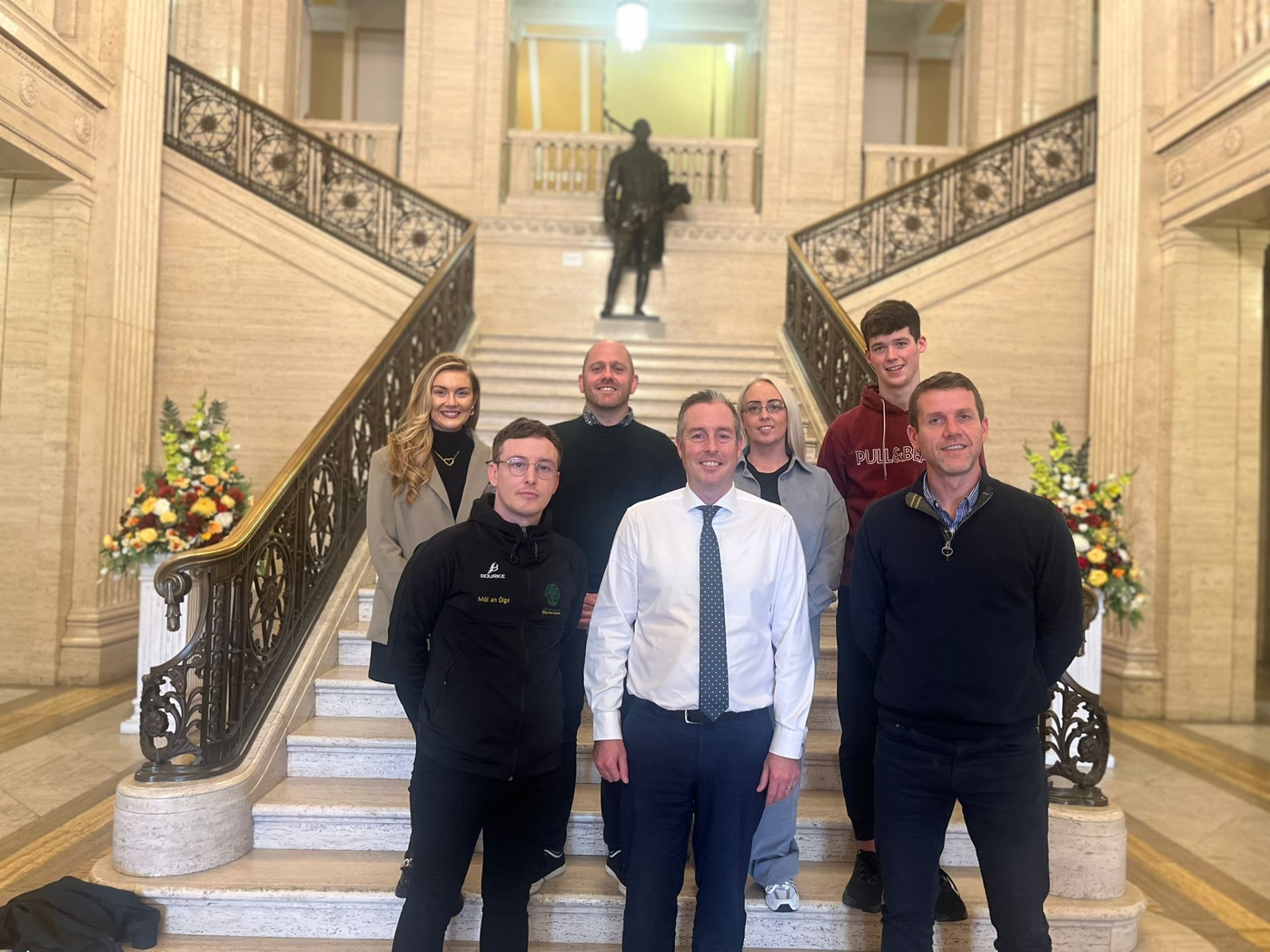 Irish Language group meets DUP Education Minister Paul Givan