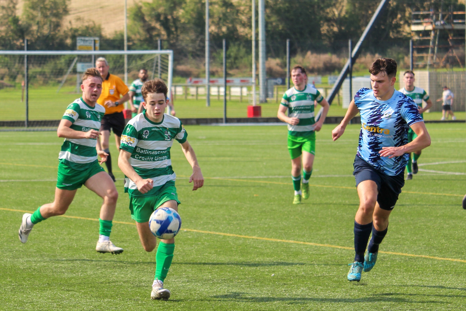 Draperstown Celtic share eight-goal thriller with Sky Blues