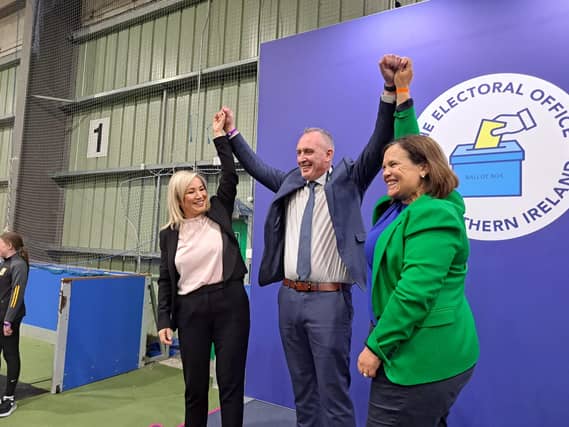 Cathal Mallaghan of Sinn Féin has won the Mid Ulster seat.