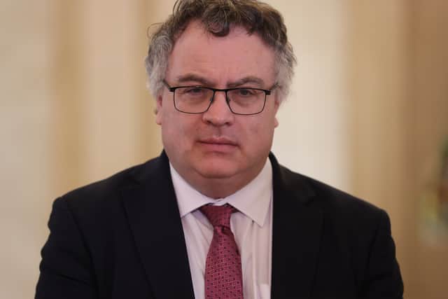 He added: “We have a number of very good candidates and I think our party leader (Mr Robinson) would be describing all of them as very suitably qualified.”