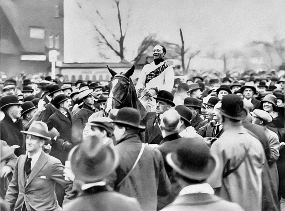 Horse, Master Robert, won the jump race a century ago this week