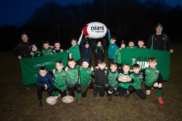 City of Derry’s Rugby Minis answer Spring Carnival’s call