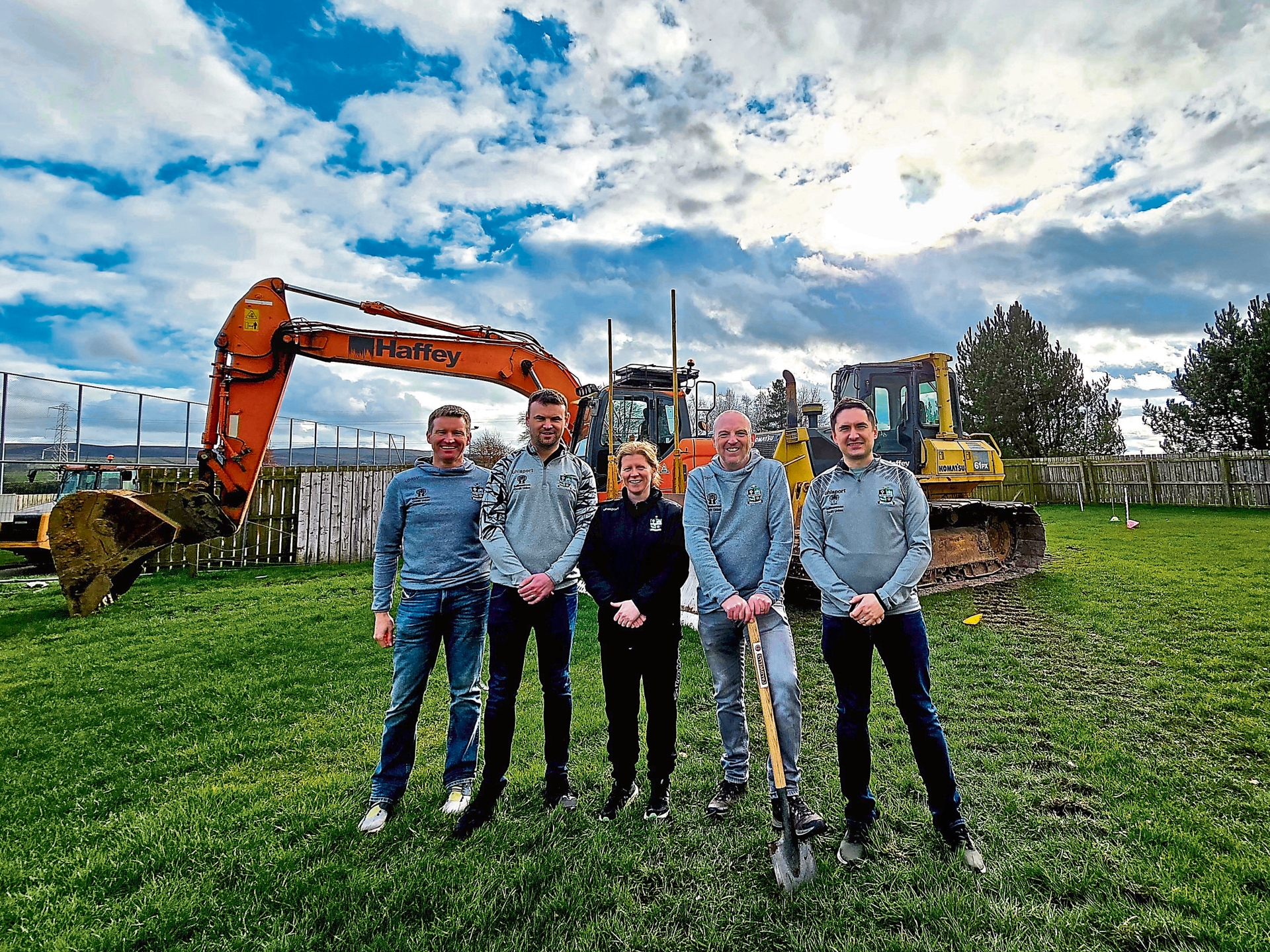 Development work starts on Draperstown Celtic pitch
