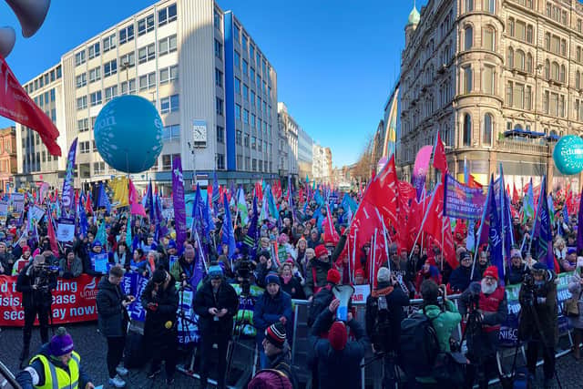 Pay awards for public sector workers have not been made during the effective collapse of devolved government over the last two years.