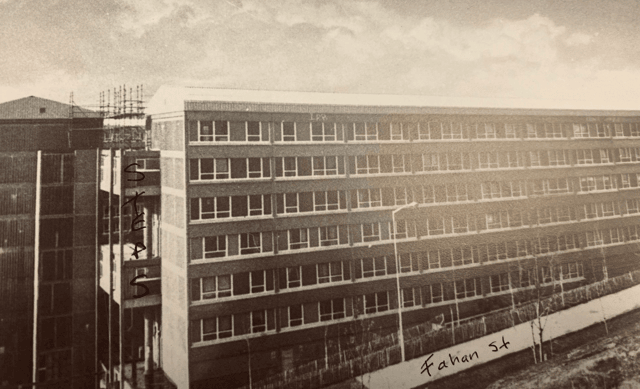 Rossville flats were one of Derry’s most notable landmarks from the sixties through to the eighties