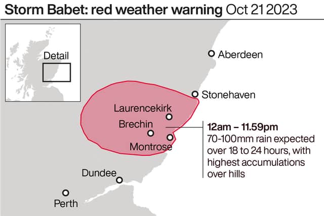 Second death in Storm Babet as new red warning issued