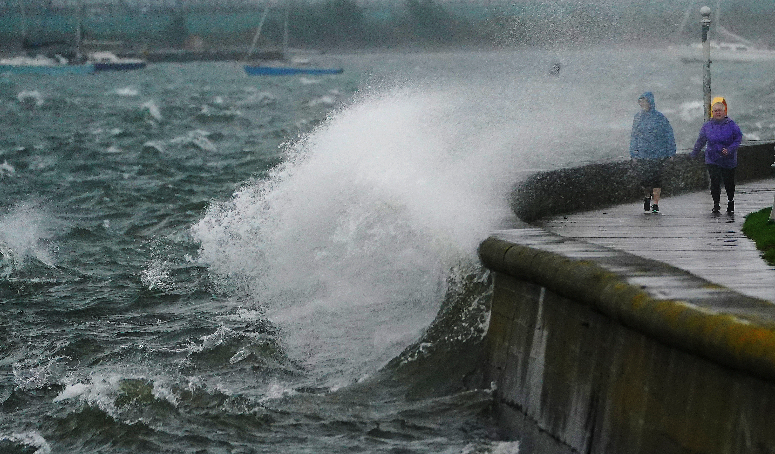 ‘Worst conditions still to come’ as Storm Agnes hits UK