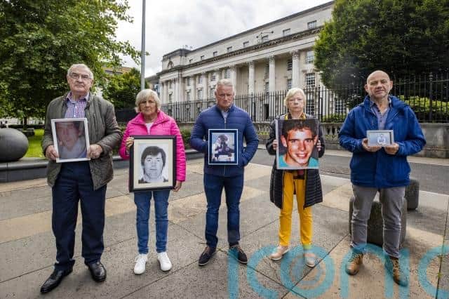 A solicitor for the families of the men said the cases are linked through suspects, geography, and ballistics, and said he believes the cases involve collusion with state forces.