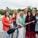 Pictured are some of those who attended the official opening.