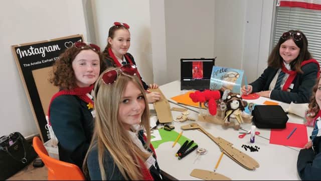 Derry students triumph in 'Amelia Earhart STEM Challenge'