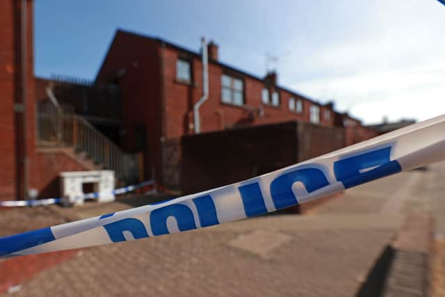 Ground teams searched the areas around the river but also close to a property in James Street, near to Ms Mitchell’s last known whereabouts, which has been cordoned off by police.