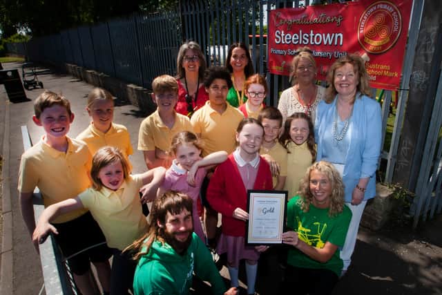 Mrs. Siobhan Gillen, Principal, said she was very proud of the hard work put in to achieve the award.