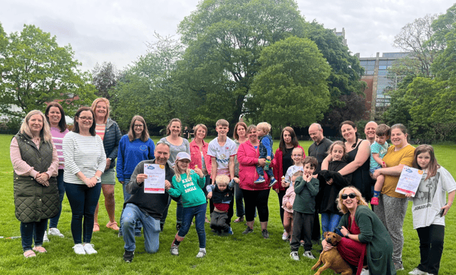 The group celebrated the Big Picnic Weekend as part of the charities annual events