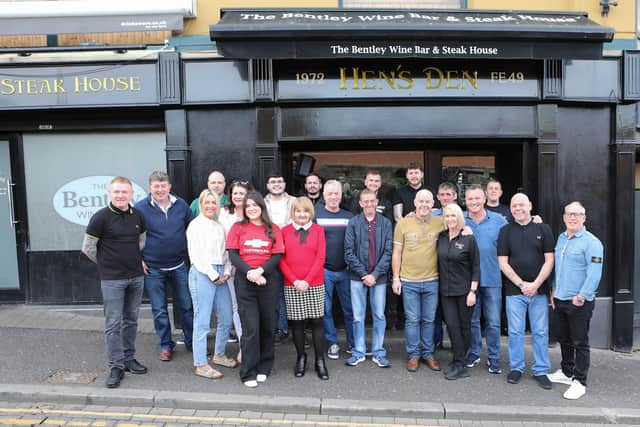 “All Hen’s family and all our friends, the people who were in Portugal when he died, were there on Sunday watching the United match and we got a few photographs. It was a great wee day. It was a nice tribute to Hen,” said Tony.