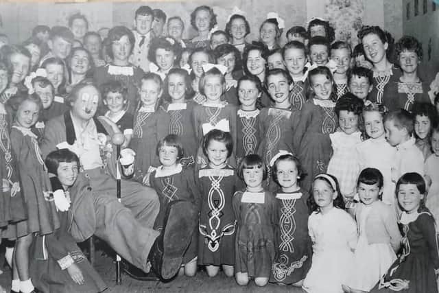 “My Uncle Dan (McLaughlin), who was a well known dancer in his day; my Aunt Patricia (Leppard), Aunt Vera (Toland), Aunt Kathleen (Deeney), Aunt Anna (McLaughlin), Uncle Con, who was there constantly, and, of course, my Aunt Mary McLaughlin, the Irish dancing teacher. Mary was the one who would have nipped you on your cheeks before you went on the stage,” laughed Helena, and told you to go on and dance your best. They all went to Brendan DeGlin.”