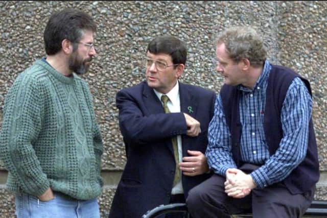 Mr Doherty was also high in his praise for Fianna Fáil Taoiseach Bertie Ahern and the Labour Party leader Tony Blair saying the chemistry they enjoyed and their straight-talking approach kept things moving at difficult times.