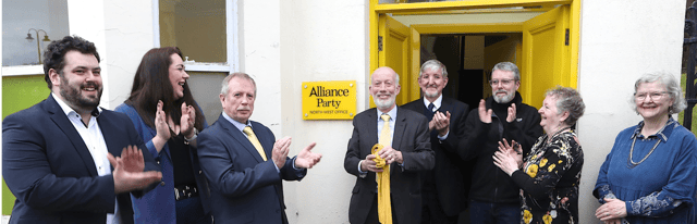 Alliance Party opens new Derry office.