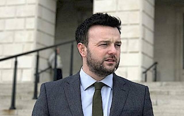 SDLP Leader Colum Eastwood MP