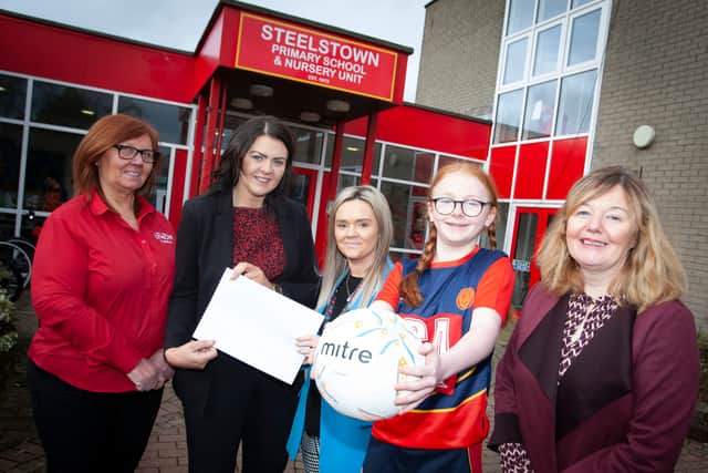Sport ‘looking bright’ at Steelstown Primary School