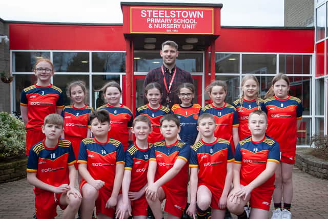 Sport ‘looking bright’ at Steelstown Primary School