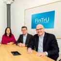 Pictured (L-R): Mel Chittock Interim CEO, Invest NI; Steven Murtland Chief Financial Officer; Kathleen McDermott Executive Director; Greg McCann Executive Director and Darragh McCarthy Founder & CEO.