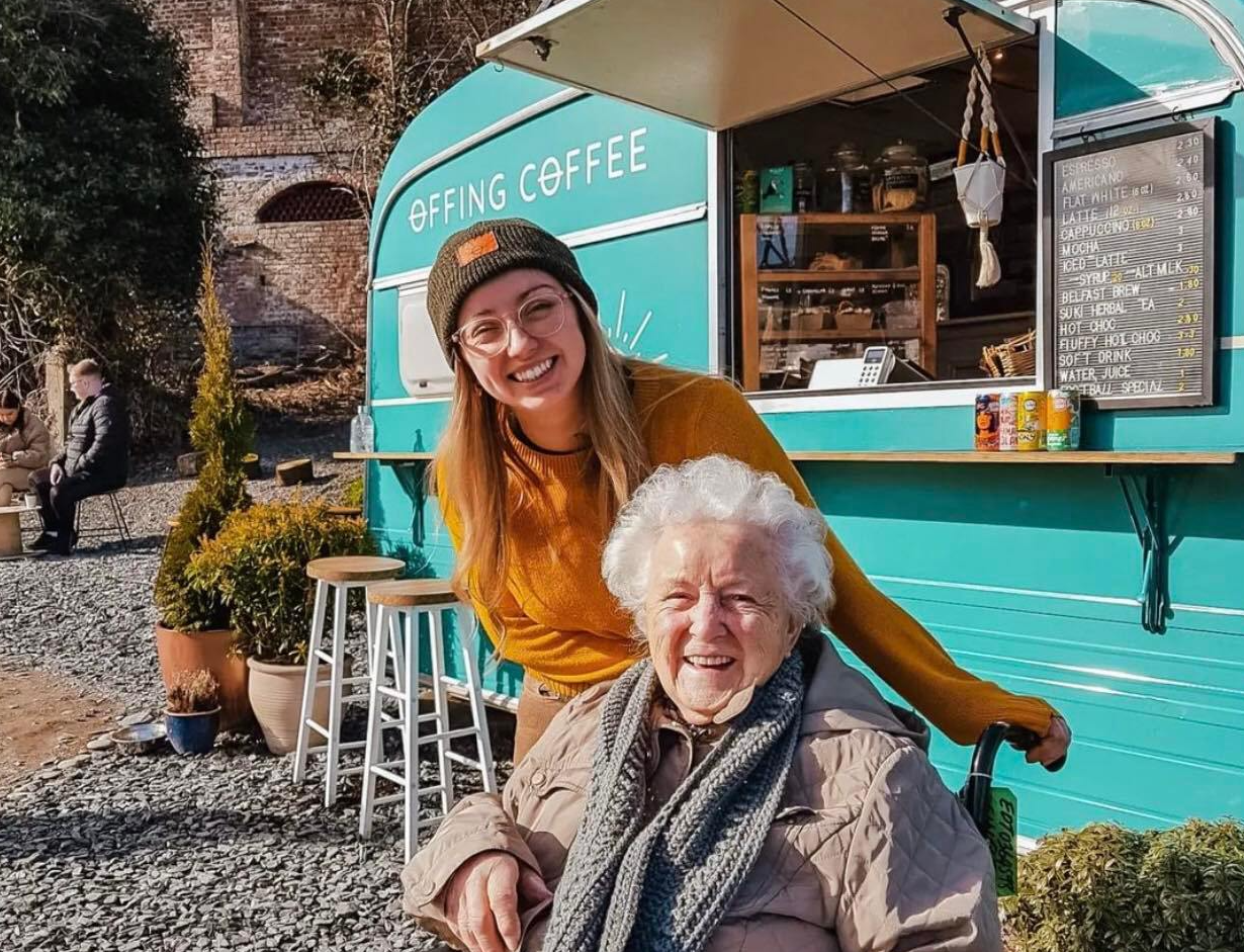 Stephanie and her beloved Granny Shelia who sadly passed away on Christmas Day last year