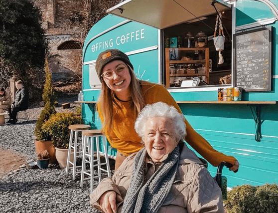 Stephanie and her beloved Granny Shelia who sadly passed away on Christmas Day last year