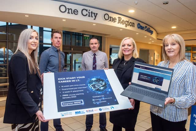 Launch of the Kickstart Your Career in I.T. (Pic: Martin McKeown)