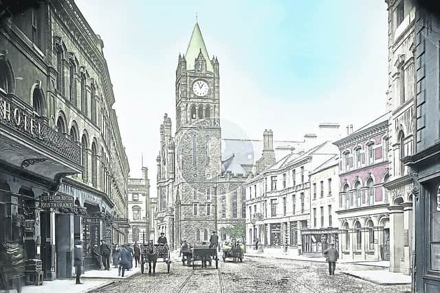 “Most recently I have been given a fabulous collection of old photos of Derry schools and pupils, dating back to the late 1800s up to 1920s. I have started work on these and some are available on my social media to view.