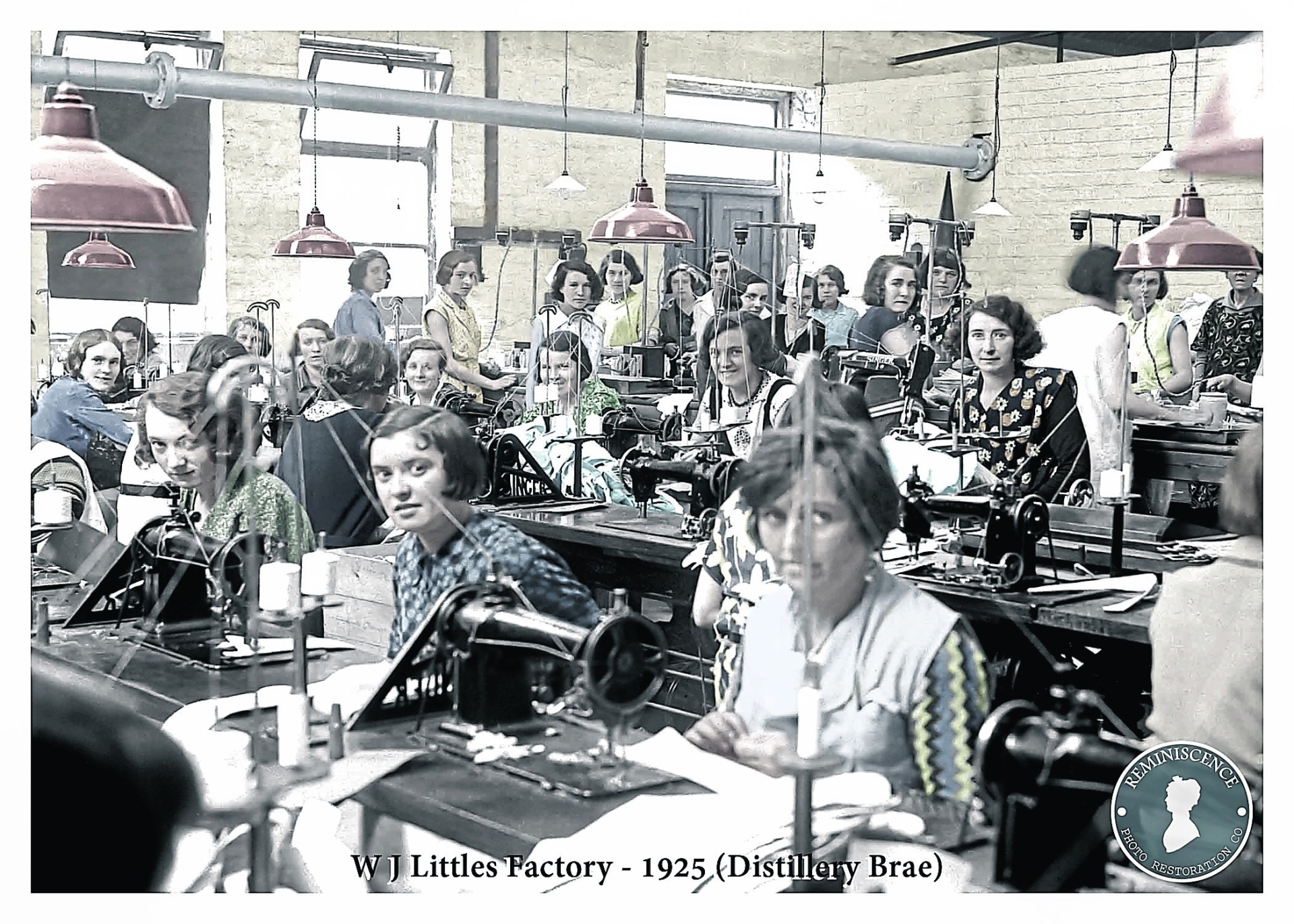 W J LITTLES FACTORY, DISTILLERY BRAE (1925)