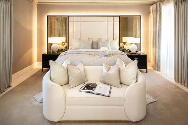 They design all their own furniture in-house, work on architectural layout and floor selections to give their clients as much control as possible.