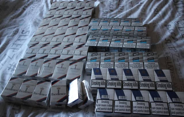 Over 11,000 cigarettes and more than 5kg of hand rolled tobacco were seized by HMRC in Limavady.